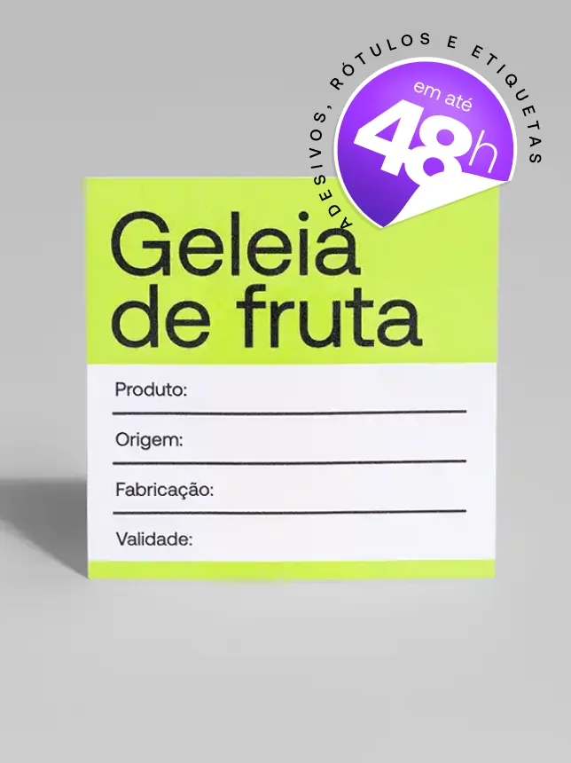 Promoção exclusiva para a Grande São Paulo. Adesivo com o padrão de qualidade Printi, entregue em até 48 horas (com frete relâmpago). *Consulte as condições na descrição abaixo