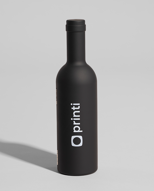 Conjunto para Vinho em Metal personalizado com sua identidade visual. Ideal para brindes e divulgação.