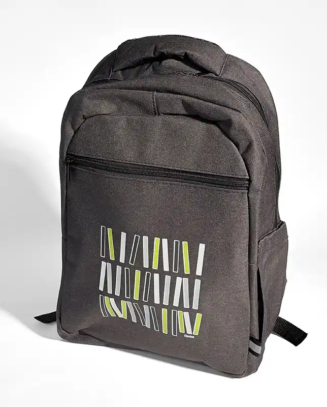 Sua marca sempre em movimento! Personalize a Mochila para Notebook 15" e presenteie colaboradores e clientes.