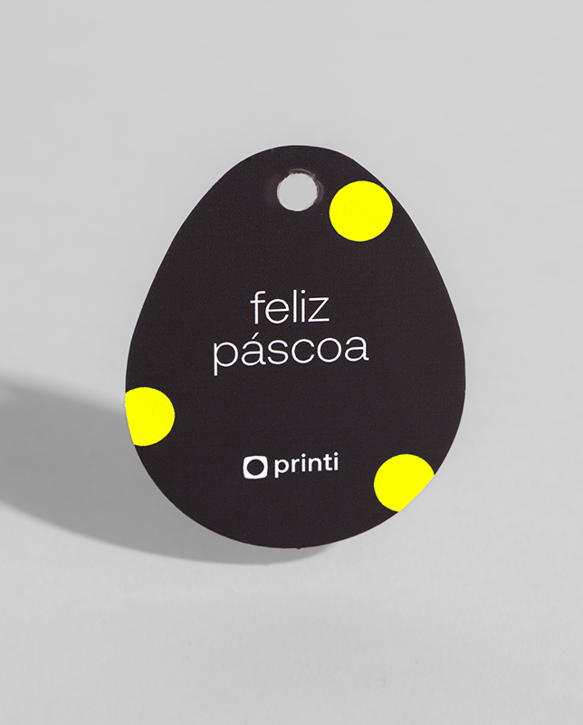 Tag Personalizada para Ovo de Páscoa, perfeita para decorar e identificar seus presentes com elegância e charme. Personalize do seu jeito e torne seus ovos de Páscoa ainda mais especiais. Peça agora com a Printi!