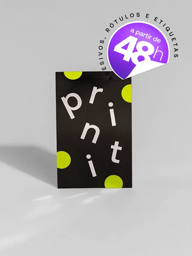 Promoção exclusiva para a Grande São Paulo! Adesivos com o padrão de qualidade Printi, com entrega a partir de 48 horas (frete Relâmpago). *Consulte as condições na descrição abaixo.