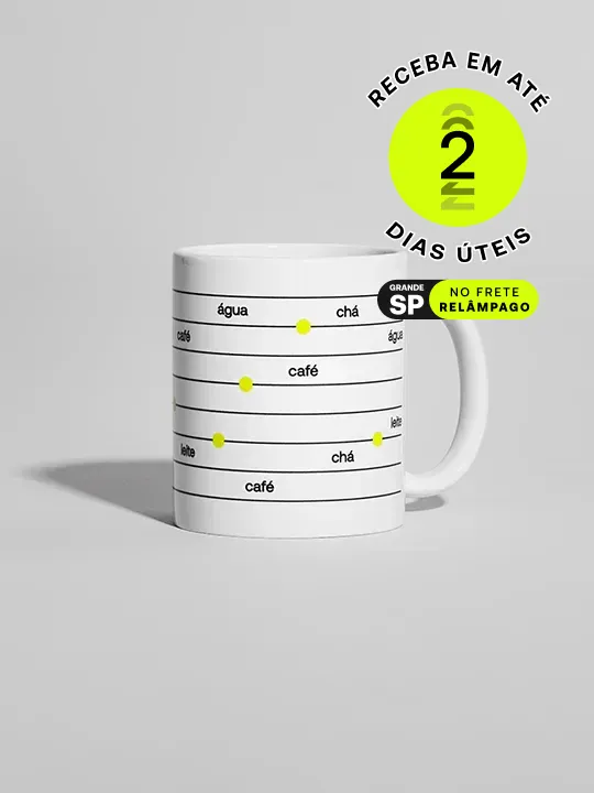 Caneca personalizada durável da Printi com personalização impecável ideal para fidelizar clientes e promover sua marca.