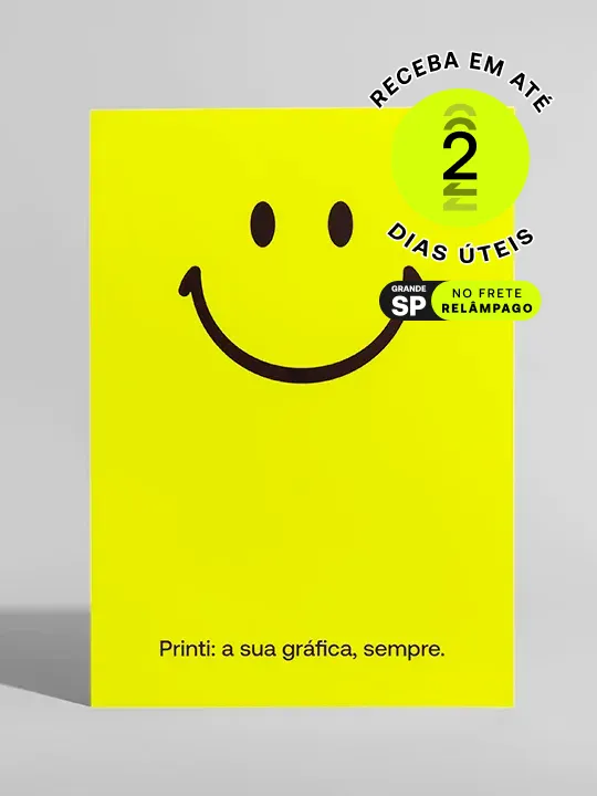 Cartaz personalizado com impressão de alta qualidade. Perfeito para eventos, promoções e decoração. Escolha o tamanho e material ideal!