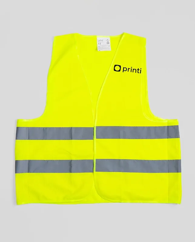 Garanta segurança com visibilidade! Personalize o Colete Refletivo para campanhas de conscientização ou uniformes de trabalho.