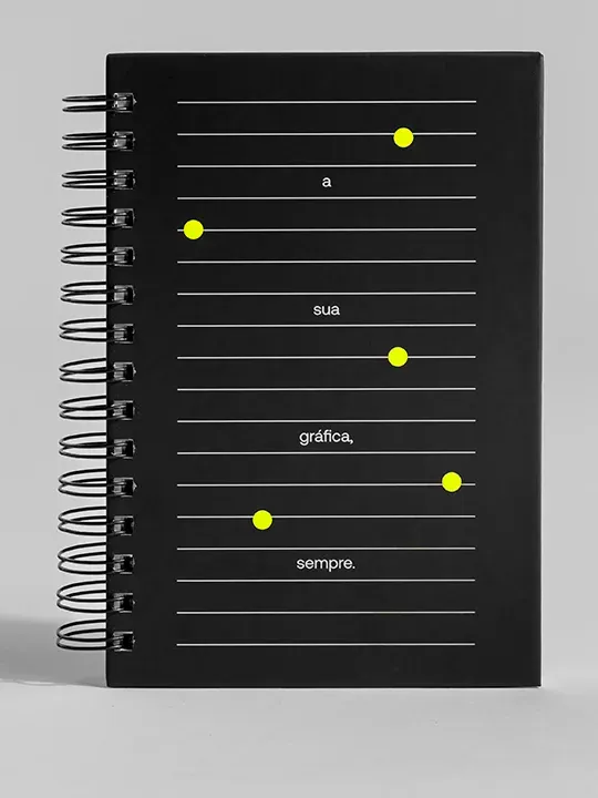 Agendas personalizadas de alta qualidade, em cores e layouts atraentes, criam impressões duradouras e reforçam sua marca.