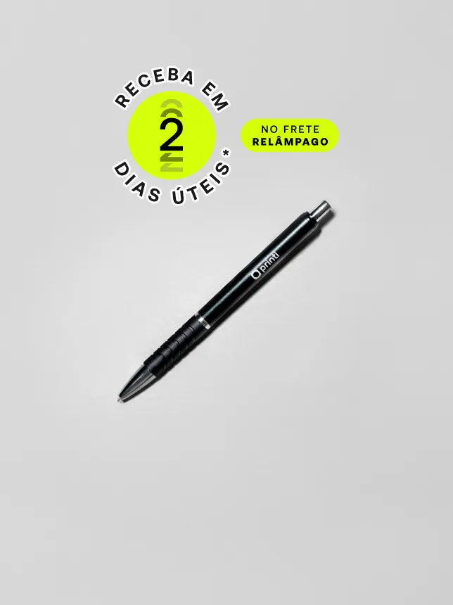 Canetas personalizadas destacam sua marca em eventos e materiais, criando conexões duradouras com clientes e parceiros. *Confira as condições de entrega na descrição abaixo.