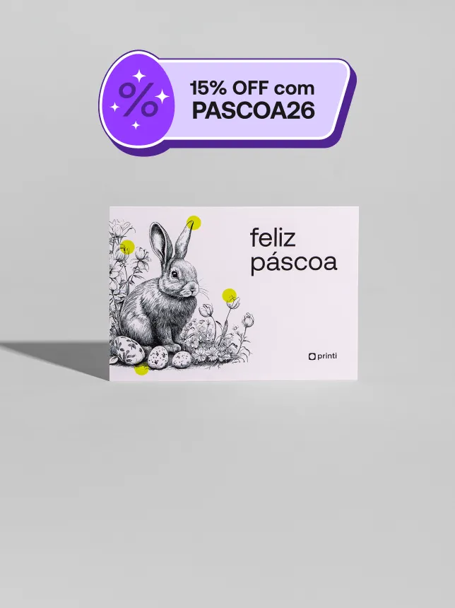 Celebre a Páscoa com nossos Cartões de Páscoa Personalizáveis e transforme momentos simples em lembranças inesquecíveis.