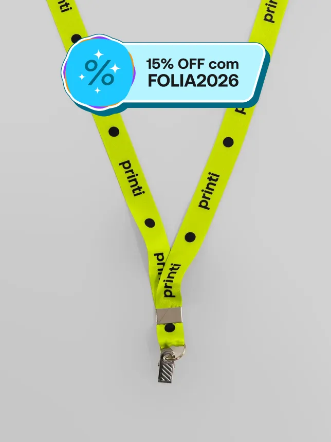 Cordões de crachá personalizados promovem sua marca e garantem identificação e comunicação eficaz em eventos e empresas.