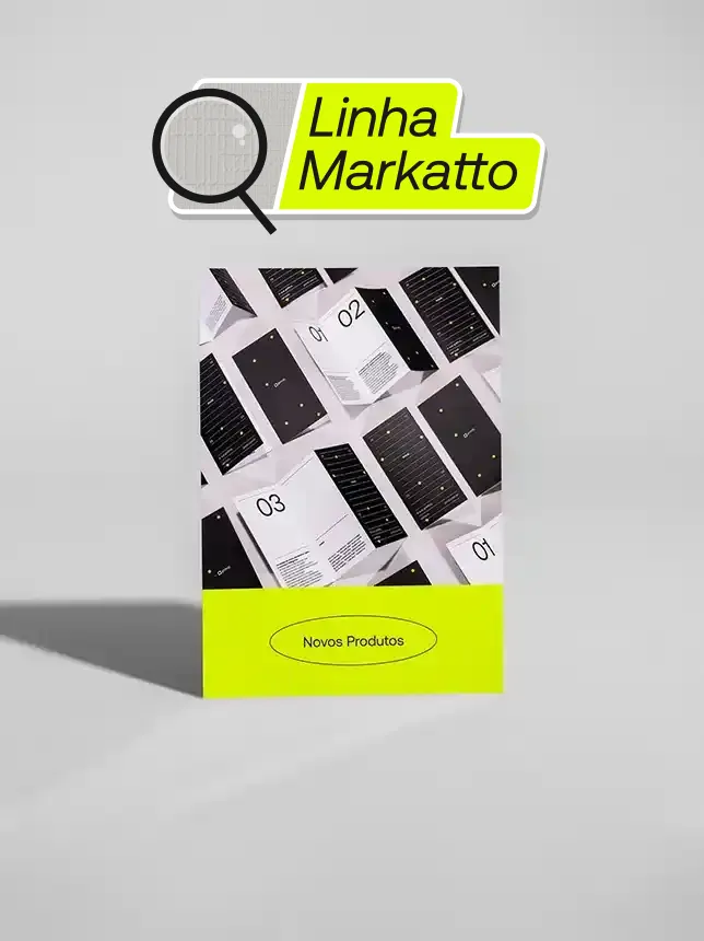 Flyer impresso em papel Markatto para suas campanhas publicitárias. Alta qualidade de impressão, cores vibrantes e toque diferenciado que valoriza sua comunicação visual.