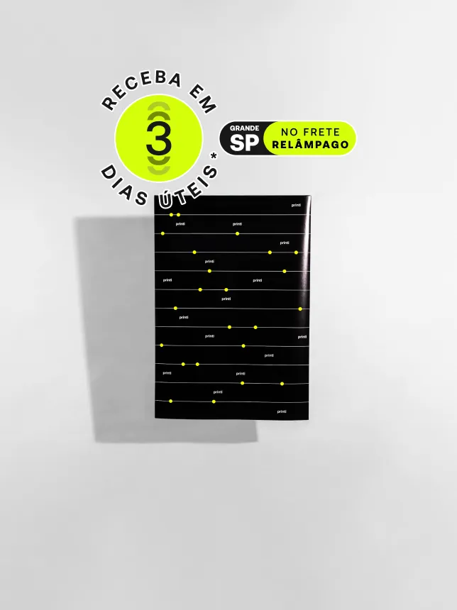 Papel de presente personalizado em couché leve, ideal para empresas e uso pessoal. Destaque sua marca e encante em cada embalagem. *Confira as condições de entrega na descrição do produto.