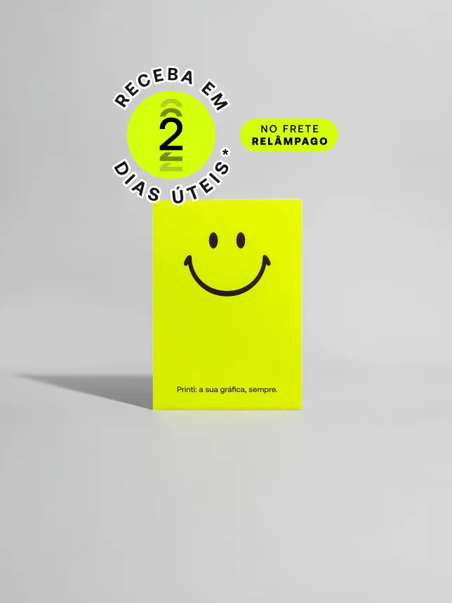 Pôsteres impactantes com imagens e cores vibrantes. Personalize formatos e materiais com a Printi para campanhas eficazes. *Confira as condições de entrega na descrição abaixo.