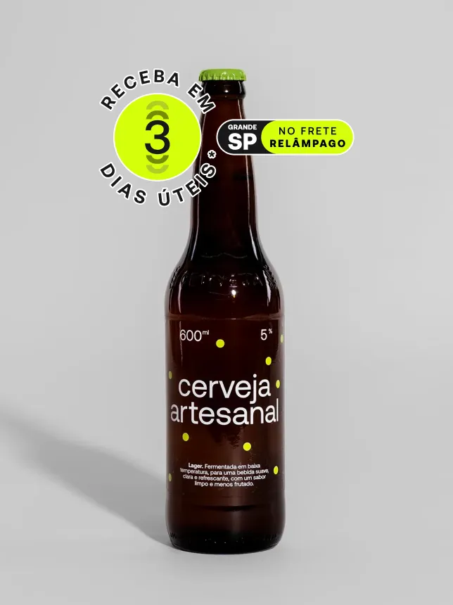 Rótulo para Garrafa de Cerveja