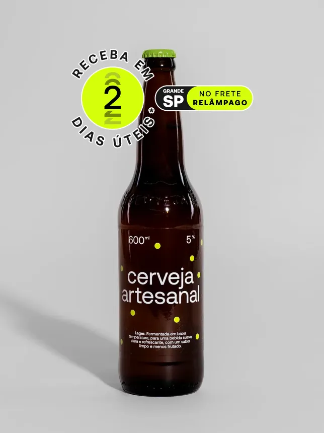 Rótulo para Garrafa de Cerveja