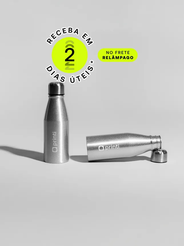 Squeezes personalizáveis para todos os públicos, com design único para destacar sua marca. *Confira as condições de entrega na descrição abaixo.