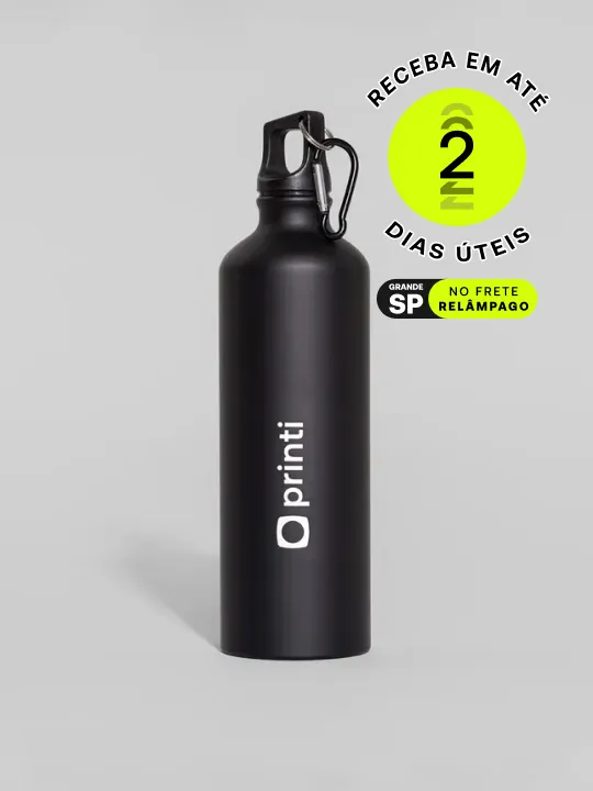Squeezes versáteis para todos, ideais para ações promocionais e brindes, reforçando sua marca diariamente.