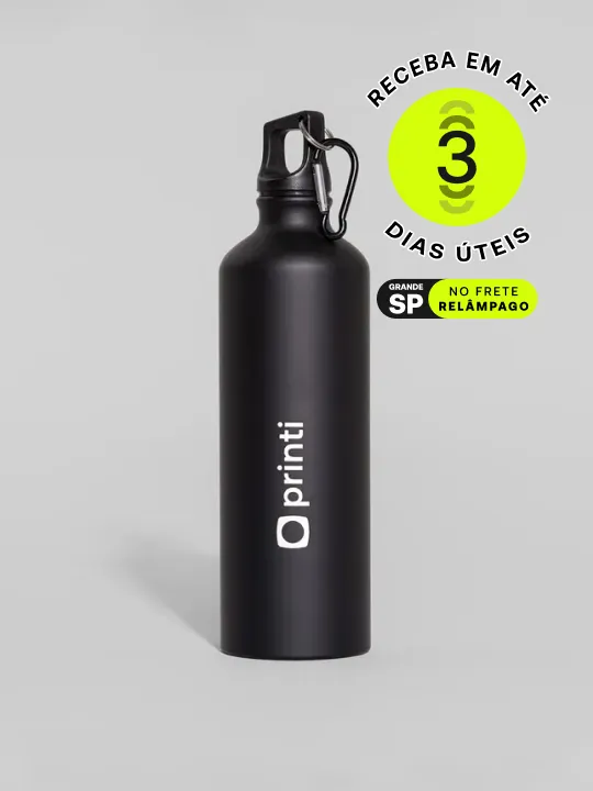 Squeezes versáteis para todos, ideais para ações promocionais e brindes, reforçando sua marca diariamente.